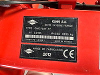 2012 kuhn gmd702f-ff front schijvenmaaier - afbeelding 9 van  9