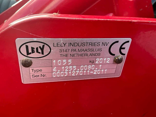 2012 lely splendimo 320 fc frontmaaier - afbeelding 7 van  15