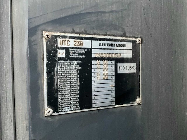 2012 liebherr ltc 1045-3.1 6x6x6 telescoopkraan bz-zz-73 - afbeelding 51 van  52