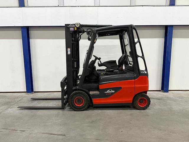 2012 linde e25-01 vorkheftruck - afbeelding 1 van  1