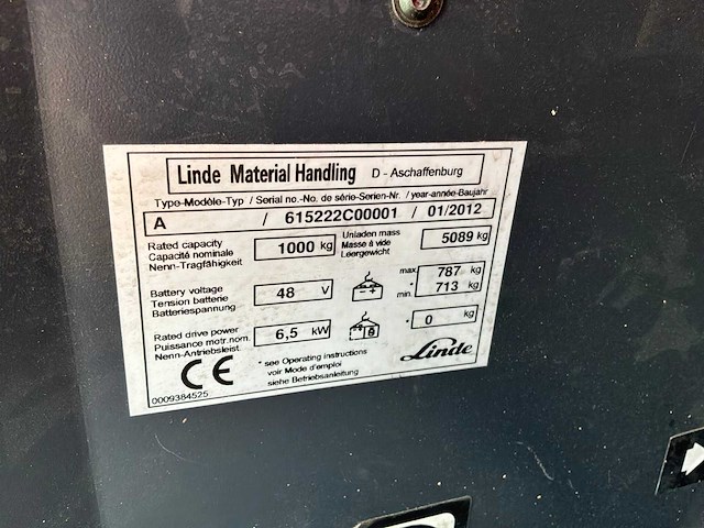 2012 linde fi smallegangentruck - afbeelding 13 van  21
