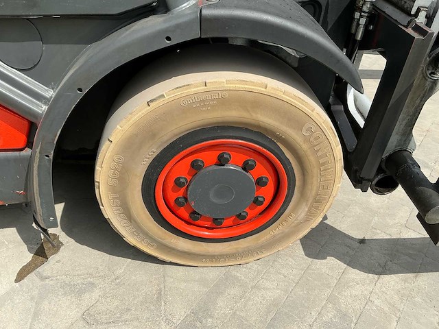 2012 linde h50t-01 vorkheftruck - afbeelding 2 van  12