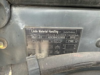 2012 linde h50t-01 vorkheftruck - afbeelding 8 van  12