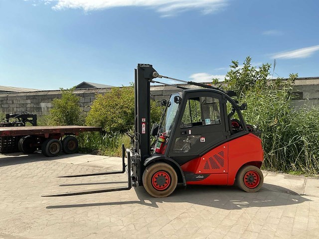 2012 linde h50t-01 vorkheftruck - afbeelding 4 van  12
