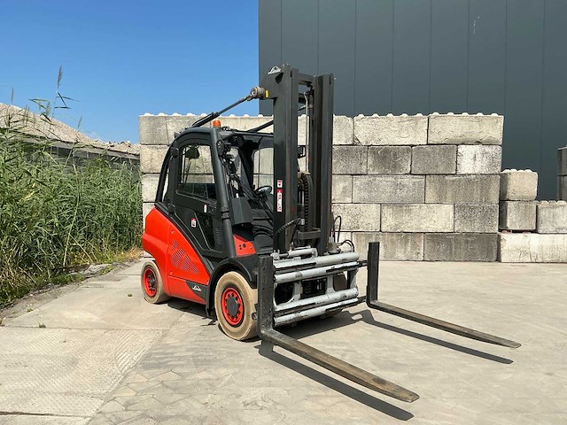 2012 linde h50t-01 vorkheftruck - afbeelding 11 van  12