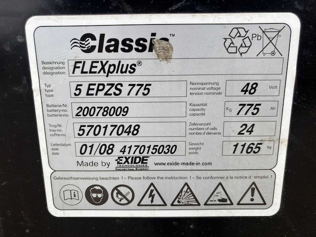 2012 linde r16s reach truck - afbeelding 10 van  11