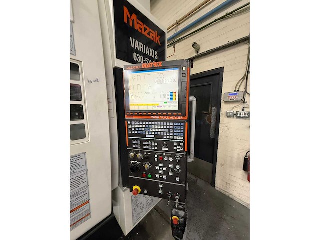 2012 mazak variaxis 630-5x ii cnc universeel machinecentrum - afbeelding 12 van  35