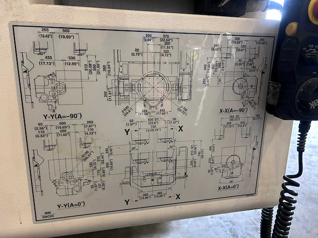 2012 mazak variaxis 630-5x ii cnc universeel machinecentrum - afbeelding 25 van  35