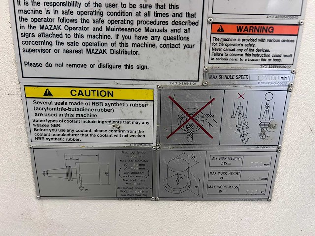 2012 mazak variaxis 630-5x ii cnc universeel machinecentrum - afbeelding 27 van  35