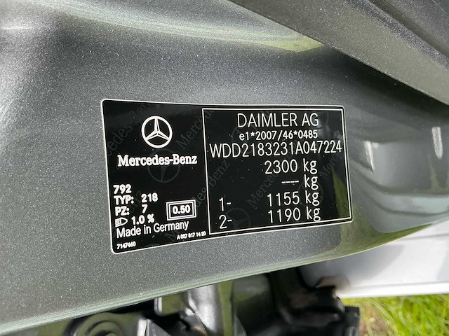 2012 mercedes-benz cls-klasse 350 cdi personenauto - afbeelding 31 van  41