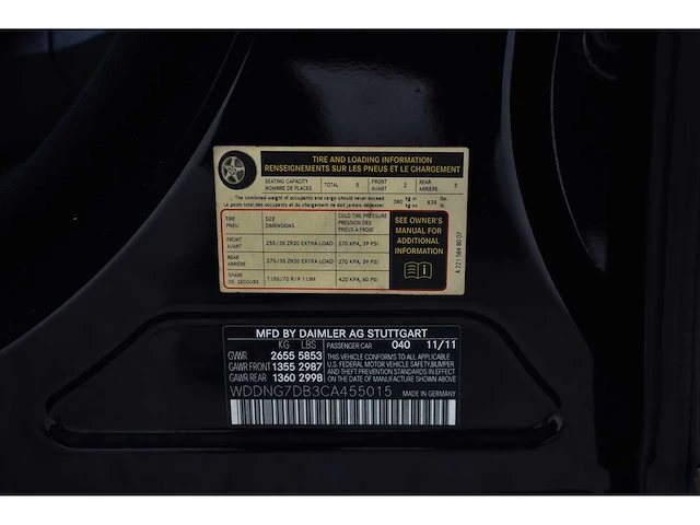 2012 mercedes-benz (w221) s550 sedan 4,7l bi-turbo v8 - 2012 -btw auto - afbeelding 61 van  79