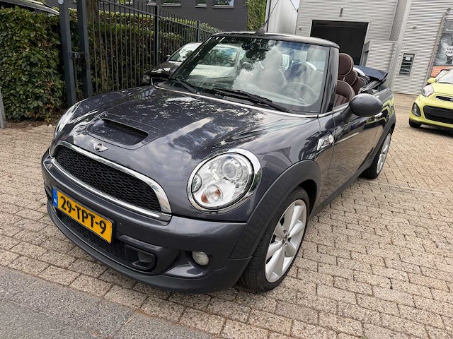 2012 mini cabrio 1.6 cooper s nap automaat chili personenauto - afbeelding 1 van  16