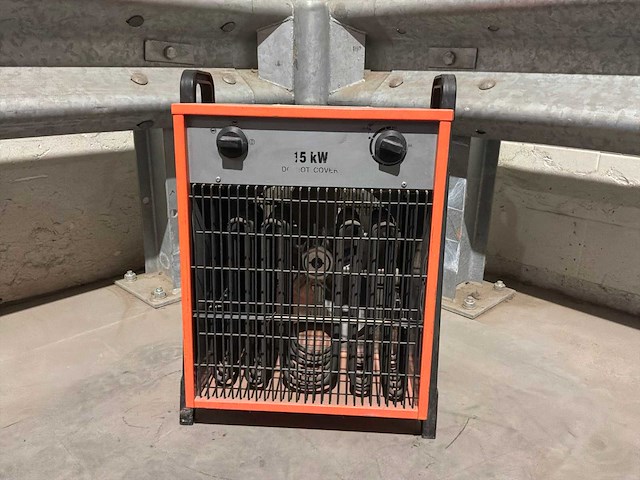 2012 munters rpl 15ft industriële heater - afbeelding 4 van  5