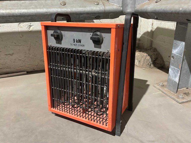 2012 munters rpl 9ft industriële heater - afbeelding 1 van  5