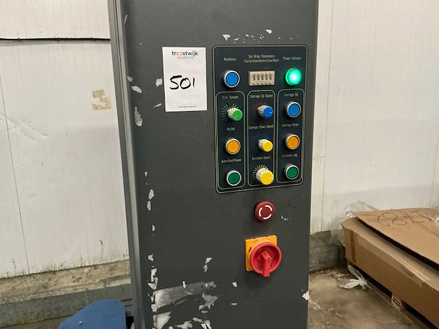 2012 mustang t7 palletfoliewikkelaar - afbeelding 6 van  7