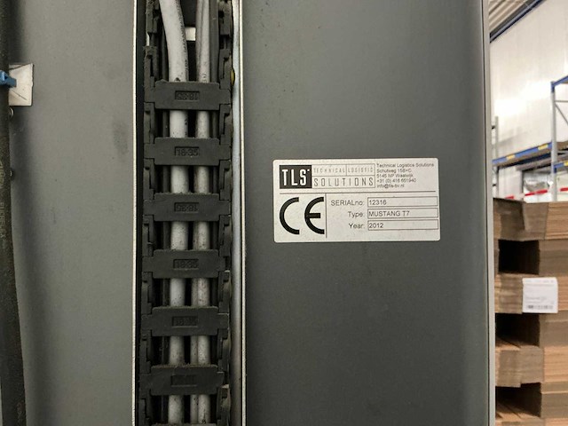 2012 mustang t7 palletfoliewikkelaar - afbeelding 7 van  7