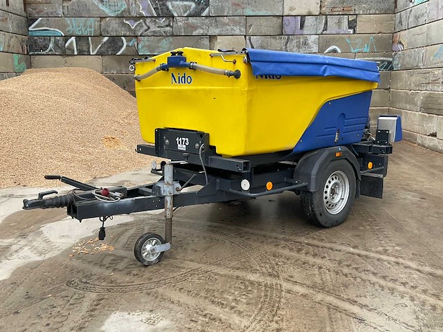 2012 nido syntos b08l-18 aanhangwagen zoutstrooier - afbeelding 1 van  14