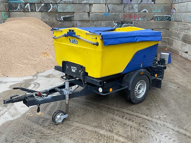 2012 nido syntos b08l-18 aanhangwagen zoutstrooier - afbeelding 6 van  14