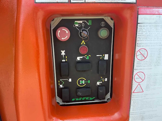 2012 niftylift nifty hr17 hoogwerker - afbeelding 9 van  20