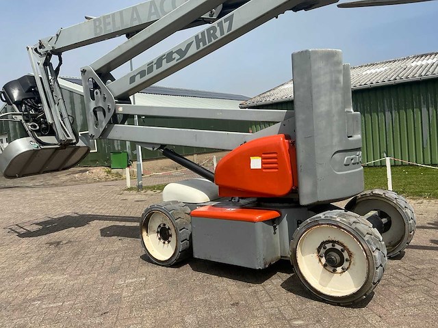 2012 niftylift nifty hr17 hoogwerker - afbeelding 8 van  8