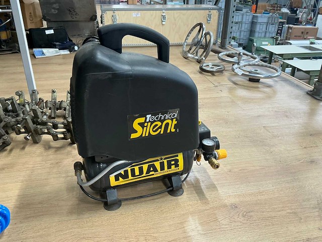 2012 nuair om200/6 sil luchtcompressor - afbeelding 1 van  6