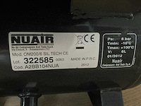 2012 nuair om200/6 sil luchtcompressor - afbeelding 2 van  3