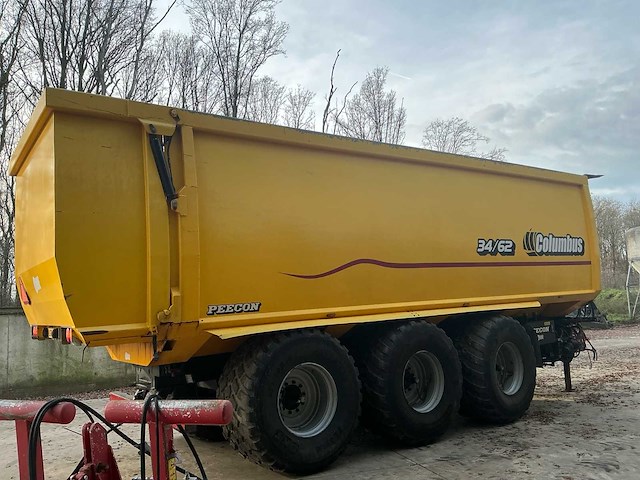 2012 peacon columbus 34/62 schuifwagen kipper - afbeelding 51 van  54