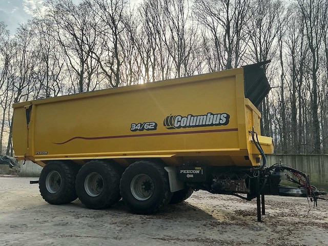 2012 peacon columbus 34/62 schuifwagen kipper - afbeelding 52 van  54