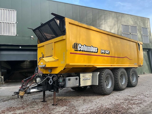 2012 peacon columbus 34/62 schuifwagen kipper - afbeelding 1 van  54