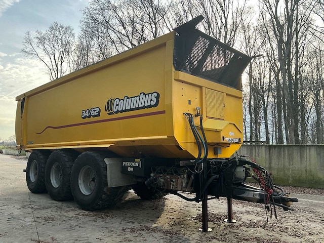 2012 peacon columbus 34/62 schuifwagen kipper - afbeelding 53 van  54