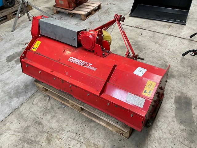 2012 perugini concept xt140 klepelmaaier - afbeelding 1 van  2