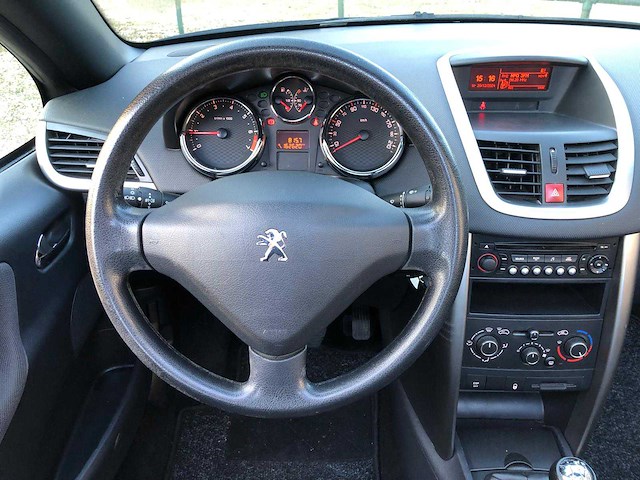 2012 peugeot 207 cc personenauto - afbeelding 9 van  12