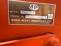 2012 sakai gw750-2 asfalt walssmachine voor de wegenbouw - afbeelding 5 van  13