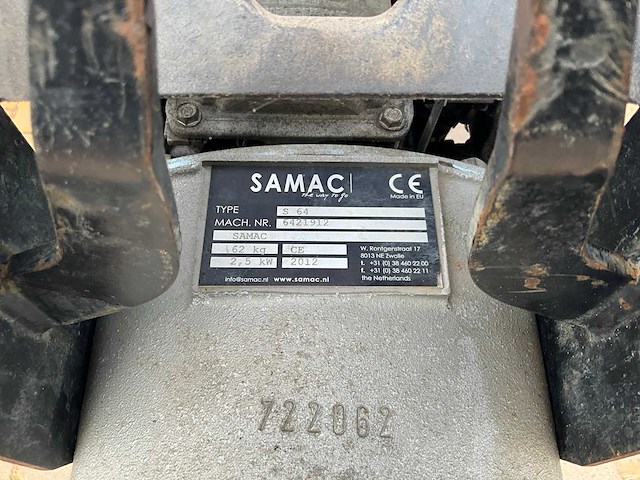 2012 samac s64 trilstamper - afbeelding 8 van  8