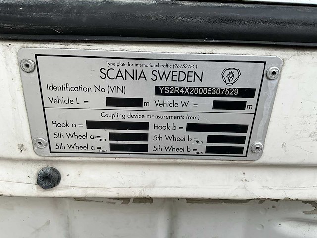 2012 scania r400 a 4x2 trekker. - afbeelding 20 van  27