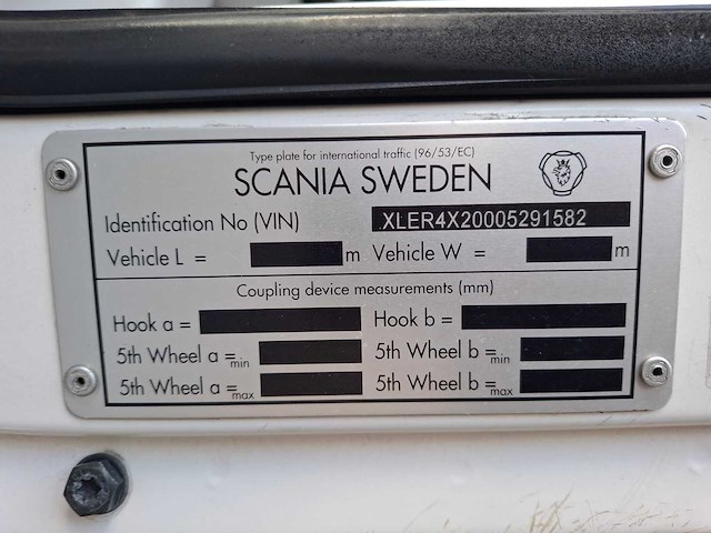 2012 scania r500 v8 vrachtwagen - afbeelding 27 van  27