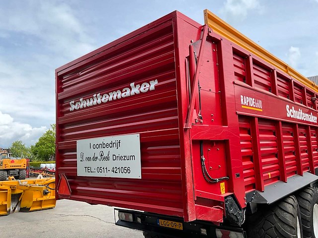 2012 schuitemaker rapide 6600 opraapwagen - afbeelding 24 van  31