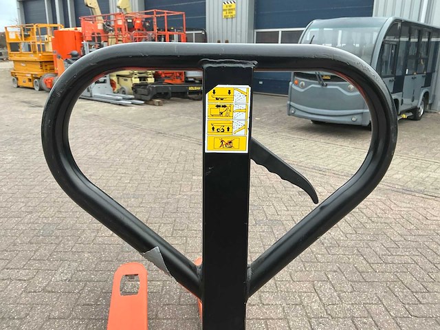 2012 seco hpm20d hand hydraulische palletwagen - afbeelding 6 van  8