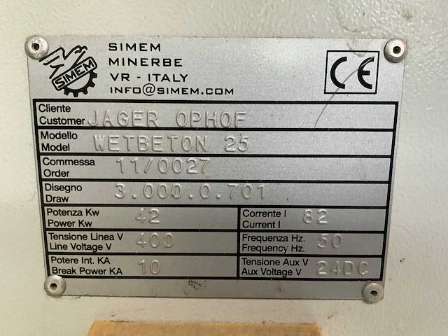 2012 simem wetbeton 25 betoncentrale - afbeelding 32 van  41