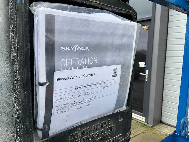 2012 skyjack sjiii 3226 hoogwerker - afbeelding 4 van  13