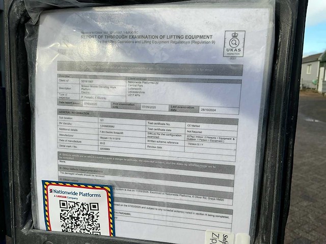 2012 skyjack sjiii3219 hoogwerker - afbeelding 3 van  12