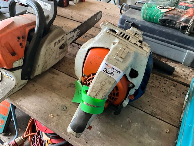 2012 stihl bt45 benzine boormachine - afbeelding 3 van  5