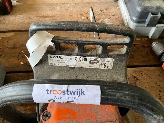 2012 stihl ms231/c kettingzaag - afbeelding 6 van  6