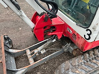2012 takeuchi tb016 minigraafmachine - afbeelding 9 van  32