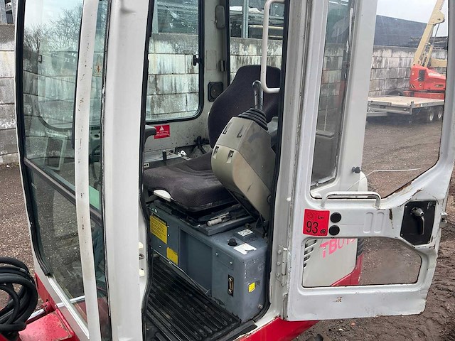 2012 takeuchi tb016 minigraafmachine - afbeelding 12 van  32