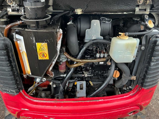 2012 takeuchi tb016 minigraafmachine - afbeelding 22 van  32