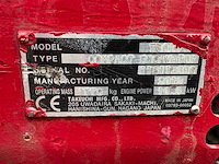 2012 takeuchi tb016 minigraafmachine - afbeelding 26 van  32