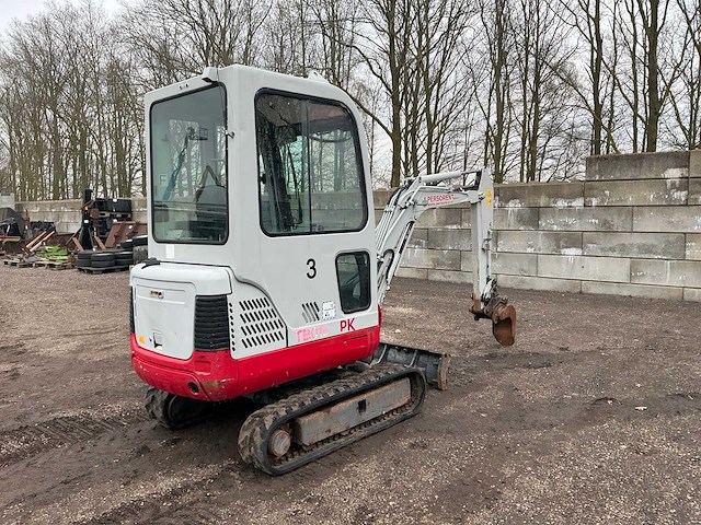 2012 takeuchi tb016 minigraafmachine - afbeelding 28 van  32