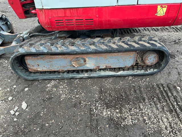 2012 takeuchi tb016 minigraafmachine - afbeelding 32 van  32
