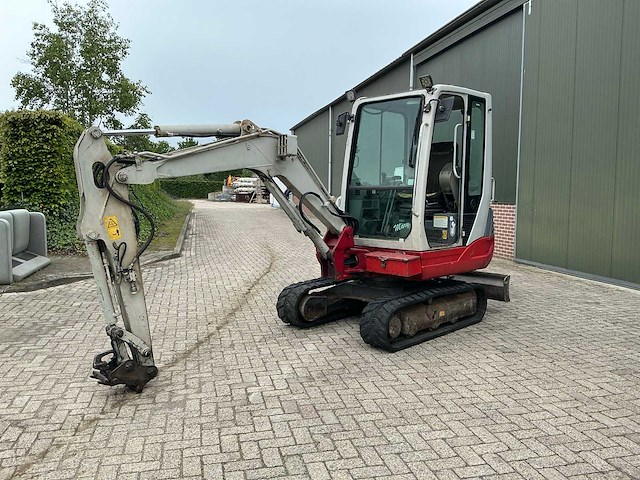 2012 takeuchi tb228 minigraafmachine - afbeelding 1 van  35